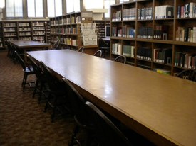 Table in Reading Room