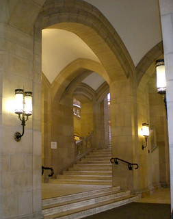 Suzzallo Interior Arches and Stairs:  Curtis Cronn